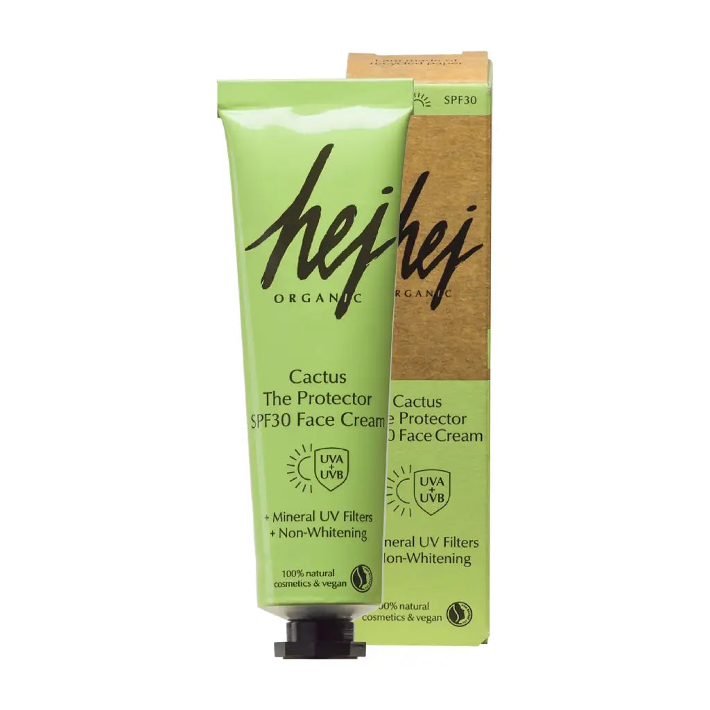 The Protector Gesichtscreme LSF30 Cactus | 30 ml |hej Organic | V Welt