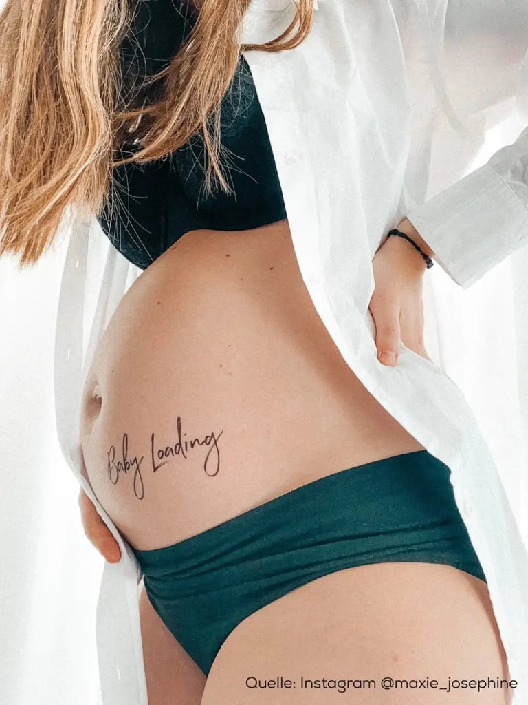 Belly Tattoos | Klebetattoos für den Babybauch | Mommy SPA | V WELT