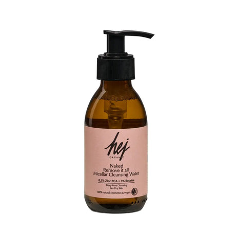Naked Remove It All Micellar Cleansing Water | 150 ml | hej Organic | V Welt