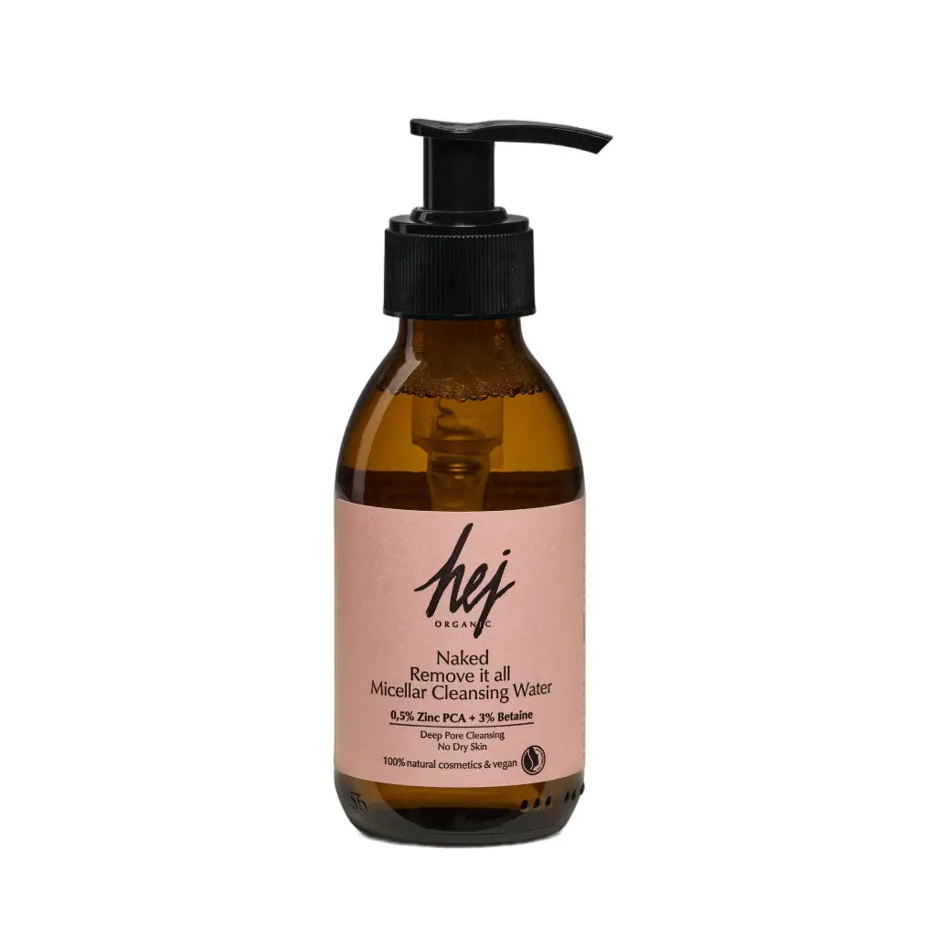 Naked Remove It All Micellar Cleansing Water | 150 ml | hej Organic | V Welt