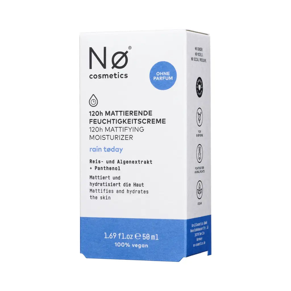 Ø Rain Today 120H Feuchtigkeitscreme | Nø Cosmetics | V WELT
