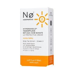 Ø Sunny Tøday | Hypershield® Tagespflege mit UVA-/UVB Schutz | Nø Cosmetics | V Welt