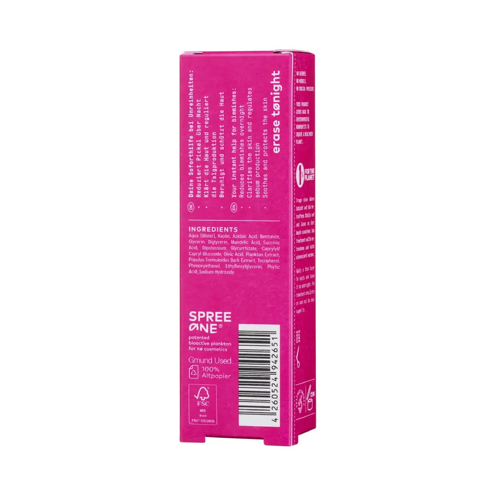 Ø Erase Tønight SØS Spot Treatment | 15 ml | Nø Cosmetics | V Welt