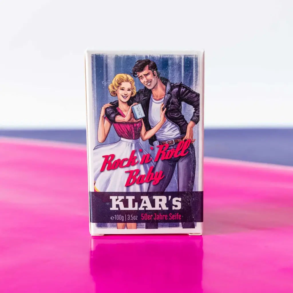 50er Retro Seife Rock'n'Roll | 100 gr | Klar Seifen | V Welt