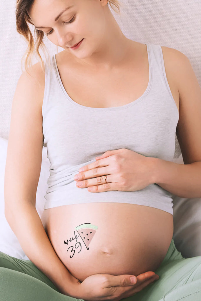 Coloured Belly Tattoos | Klebetattoos für den Babybauch | Mommy SPA | V WELT