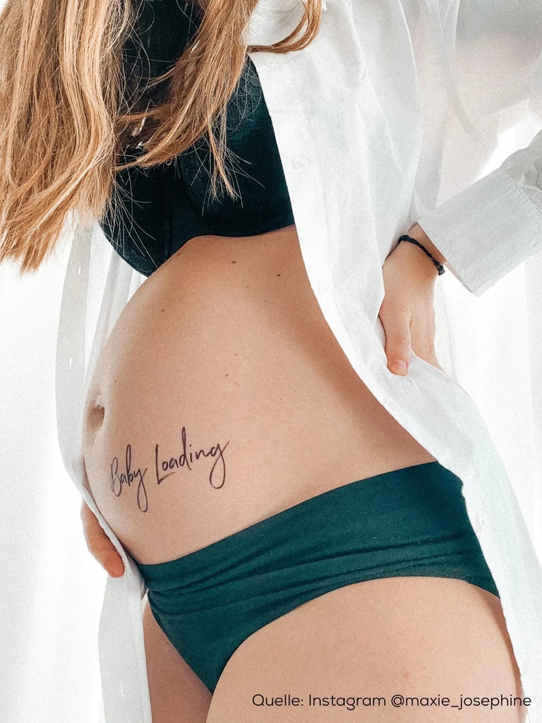 Belly Tattoos | Klebetattoos für den Babybauch | Mommy SPA | V WELT