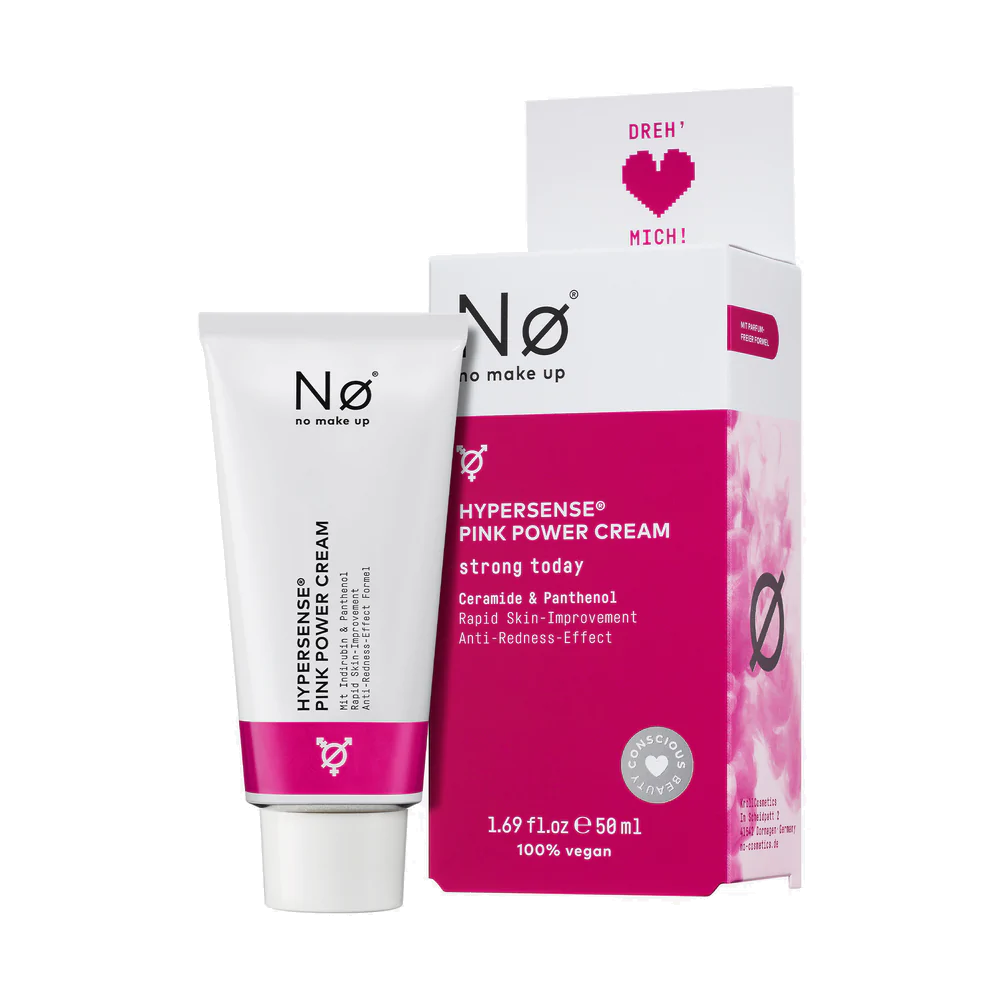 Ø Strong Today Hypersense Pink Power Tagescreme | Nø Cosmetics | V WELT
